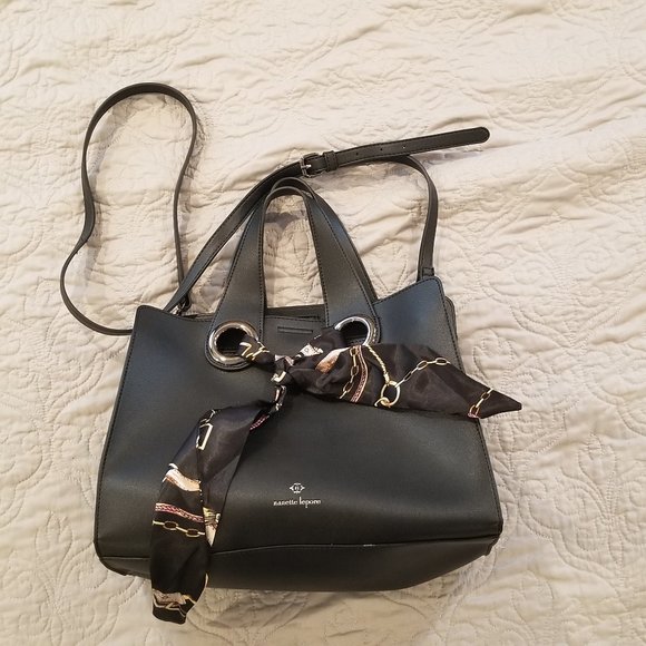 nanette lepore black purse